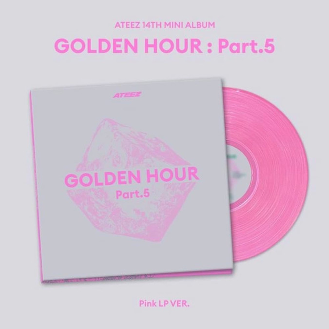 ATEEZ - Golden Hour : Part.5 [Pink LP ver.] [11013]