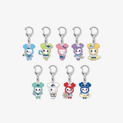 [PRE-ORDER] TWICE - Lovely Metal Keyring Marine ver. ['This Is For' Finale in Seoul] [11279]