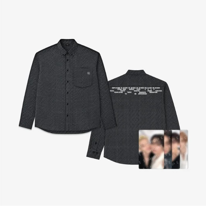 [PRE-ORDER] STRAY KIDS - Check Shirt ['Run It' Seoul] [11330]