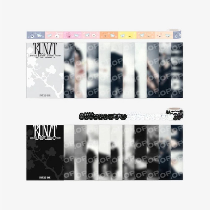 [PRE-ORDER] STRAY KIDS - Postcard Book & Roll Sticker Set ['Run It' Seoul] [11339]