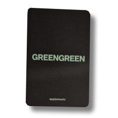 Keonho [CORTIS] Apple Music Photocard Greengreen [11464]