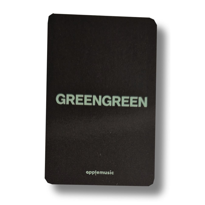 Keonho [CORTIS] Apple Music Photocard Greengreen [11464]