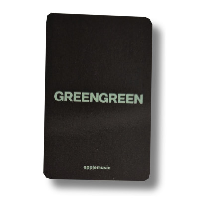 Keonho [CORTIS] Apple Music Photocard Greengreen [11464]