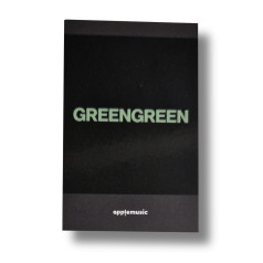 CORTIS Apple Music Polaroid Greengreen [11467]