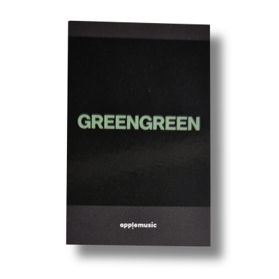 CORTIS Apple Music Polaroid Greengreen [11467]