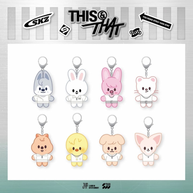 [PRE-ORDER] STRAY KIDS - SKZOO Costume Plush Keyring ['This & That' Pop-Up] [11527]
