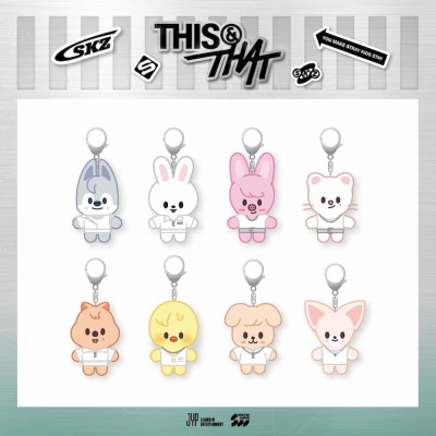 [PRE-ORDER] STRAY KIDS - SKZOO Costume Plush Keyring ['This & That' Pop-Up] [11527]