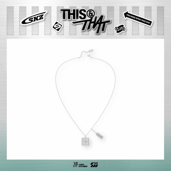 [PRE-ORDER] STRAY KIDS - Necklace ['This & That' Pop-Up] [11530]
