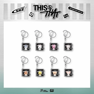 [PRE-ORDER] STRAY KIDS - Mirror Keyring ['This & That' Pop-Up] [11534]