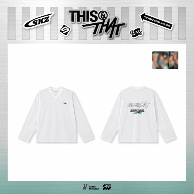 [PRE-ORDER] STRAY KIDS - Mesh Long Sleeve ['This & That' Pop-Up] [11536]