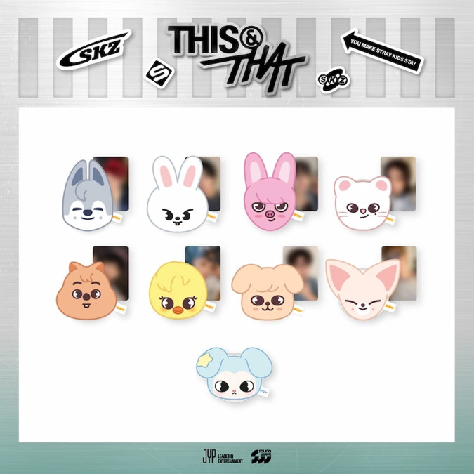 [PRE-ORDER] STRAY KIDS - Plush Magnetic Holder ['This & That' Pop-Up] [11537]