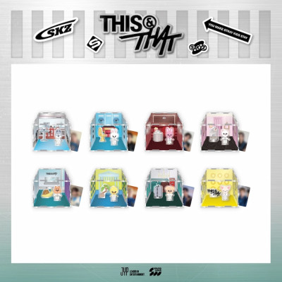 [PRE-ORDER] STRAY KIDS - SKZOO Acrylic Container Box ['This & That' Pop-Up] [11538]