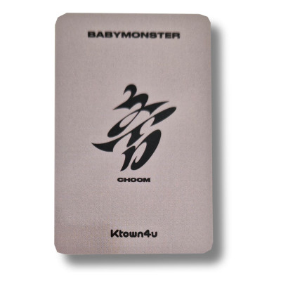 Chiquita [Babymonster] ktown4u Selfie Photocard Choom [11548]