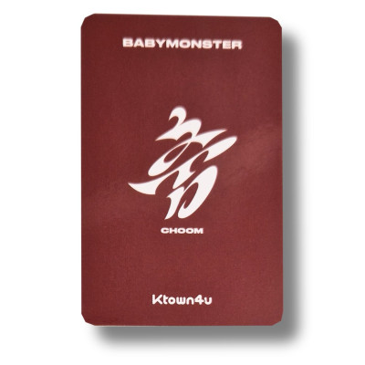 Asa [Babymonster] ktown4u Concept Photocard Choom [11555]