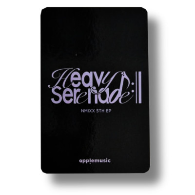 Kyujin [NMIXX] Apple Music Photocard Heavy Serenade Poca Ver. [11582]