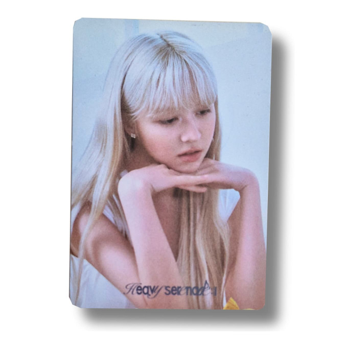 Lily [NMIXX] Apple Music Magnet Photocard Heavy Serenade [11604]