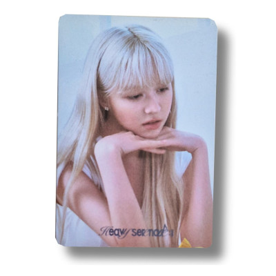 Lily [NMIXX] Apple Music Magnet Photocard Heavy Serenade [11604]