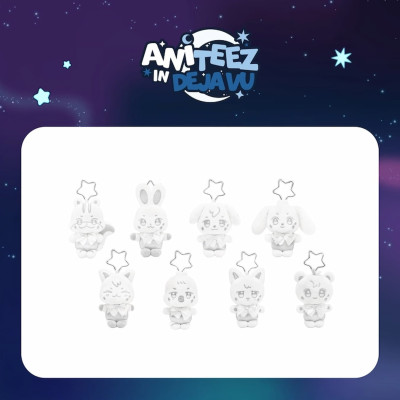 [PRE-ORDER] ATEEZ - Silver ANITEEZ Plush Keyring [ANITEEZ in Deja Vu] [11657]