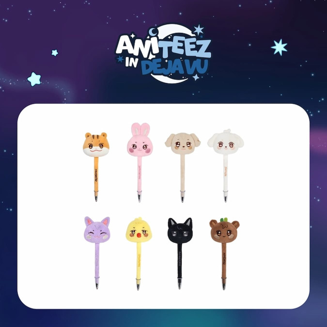 [PRE-ORDER] ATEEZ - Plush Ball Pen [ANITEEZ in Deja Vu] [11665]