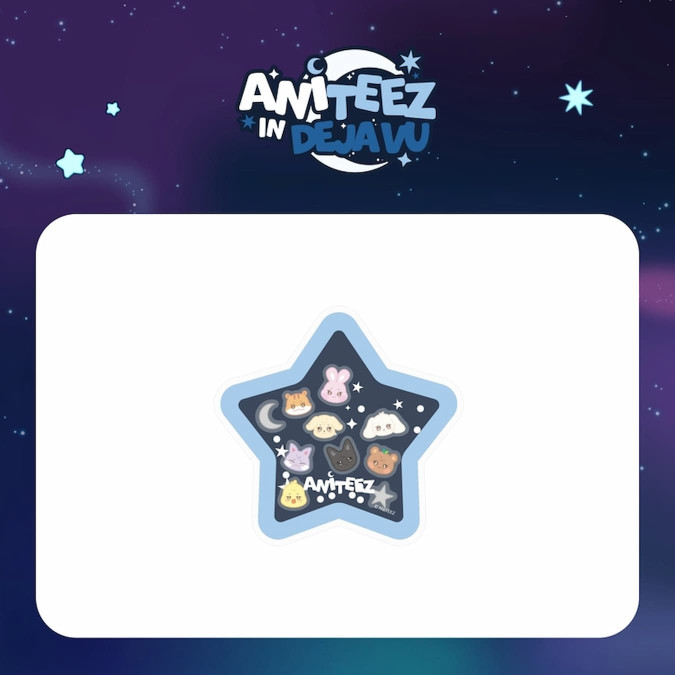 [PRE-ORDER] ATEEZ - Acrylic Shaker Magnetic Smart Tok [ANITEEZ in Deja Vu] [11670]