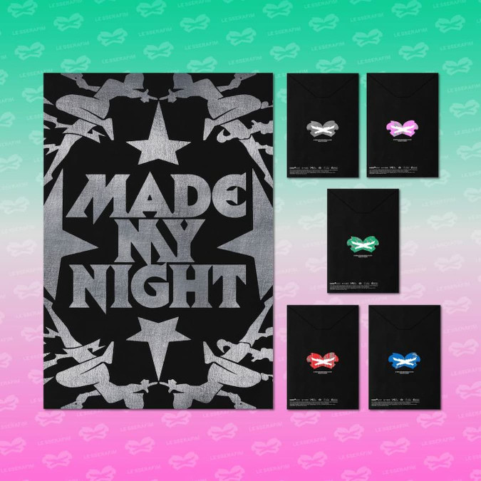 LE SSERAFIM - Made My Night [Compact Ver.] [11722]
