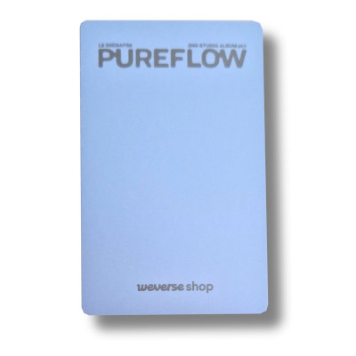 Kazuha [Le Sserafim] Weverse Photocard PUREFLOW pt.1 [11735]