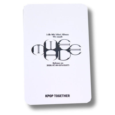 Miyeon [I-DLE] KpopTogether Photocard We Made [11744]
