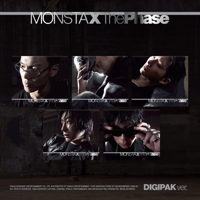[HOT] Monsta X - The Phase [Digipack ver.] [11496]