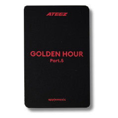Jongho [ATEEZ] Apple Music Photocard Golden Hour : Part 5 [11812]