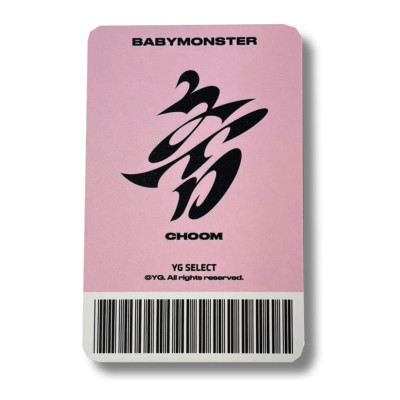 Rora [Babymonster] YG Select Photocard Choom [11847]