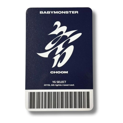 Asa [Babymonster] YG Select Photocard Choom [11850]