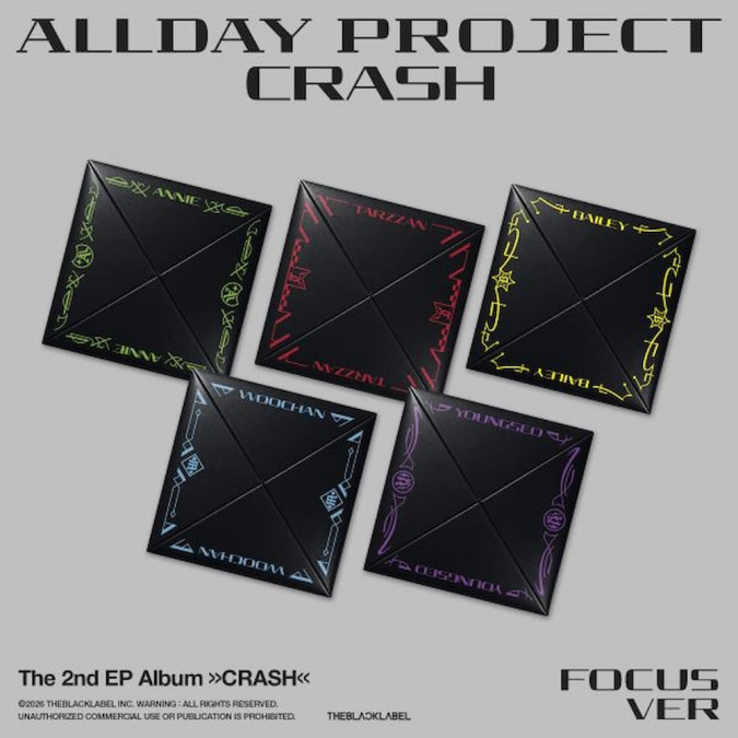 [PRE-ORDER] ALLDAY PROJECT - Crash [Focus ver.] [11889]