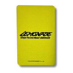 Ningning [Aespa] Apple Music Photocard Lemonade [11899]