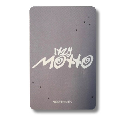 Ryujin [Itzy] Motto Apple Music Concept Photocard [11917]