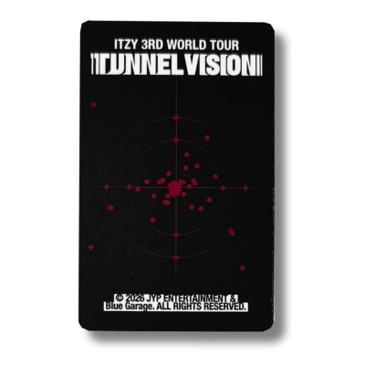 Yeji [Itzy] Tunnel Vision World Tour Photocard [11926]