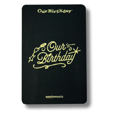 U [OURBIRTHDAY] Apple Music Photocard Our Birthday [11947]