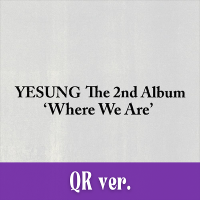 [PRE-ORDER] YESUNG - Where We Are [QR ver.] [11955]