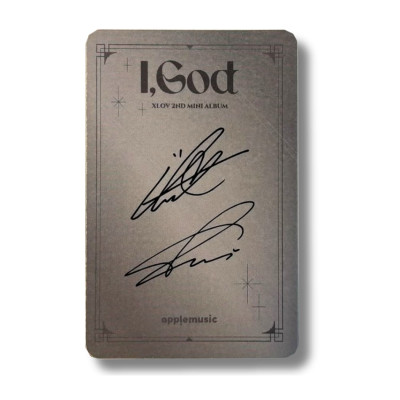 Wumuti & Rui [XLOV] Apple Music Unit Photocard I, God [11991]