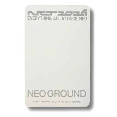Kun [NCT] Photocard Neo Ground [12001]