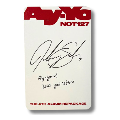 Johnny [NCT] Photocard Ay-yo Ver. 2 [12005]