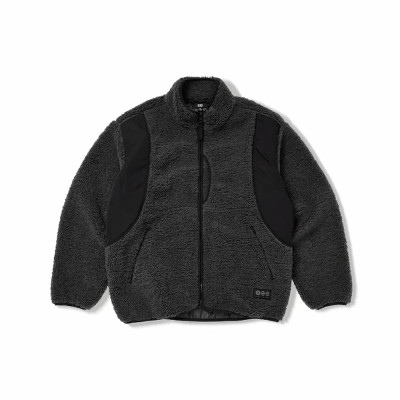 [3RD PRE-ORDER] BTS - Fleece Jacket (Charcoal) ['Arirang World Tour' 2nd Drop] [12031]