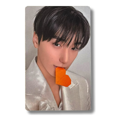 San [ATEEZ] KQ Shop Photocard Golden Hour : Part 5 Vinyl [12095]
