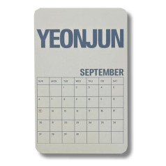 Yeonjun [TXT] Knpops Photocard No Labels: Part 02 [12127]