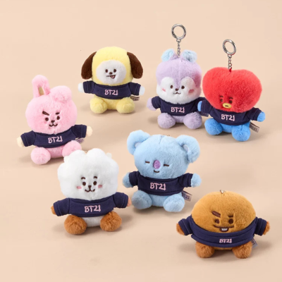 [PRE-ORDER] BTS - BT21 Basic Plush Keyring [2026 F/W] [12135]