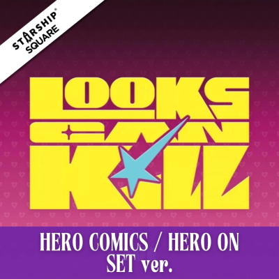 [PRE-ORDER] IVE - Looks Can Kill [Hero Comics / Hero On Set ver.] + POB [12218]