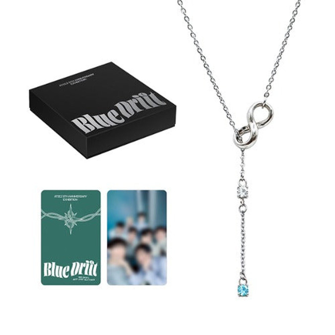 [PRE-ORDER] ATEEZ 8th Anniversary Exhibition Blue Drift MD - Necklace [12256]