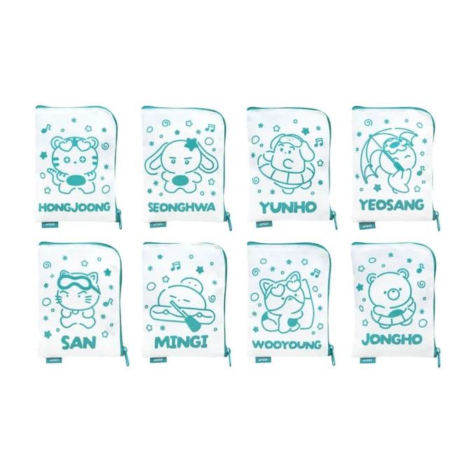 [PRE-ORDER] ATEEZ 8th Anniversary Exhibition Blue Drift MD - Mini Pouch [12263]