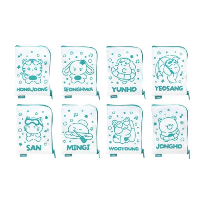 [PRE-ORDER] ATEEZ 8th Anniversary Exhibition Blue Drift MD - Mini Pouch [12263]