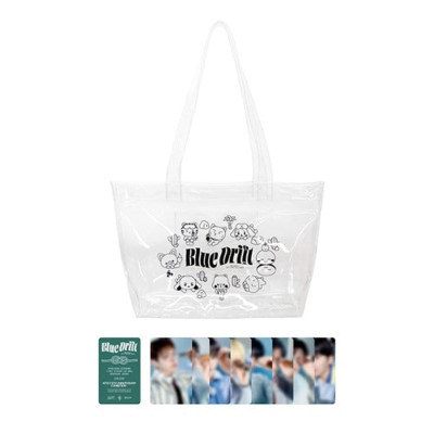 [PRE-ORDER] ATEEZ 8th Anniversary Exhibition Blue Drift MD - Clear Shopper Bag [12266]