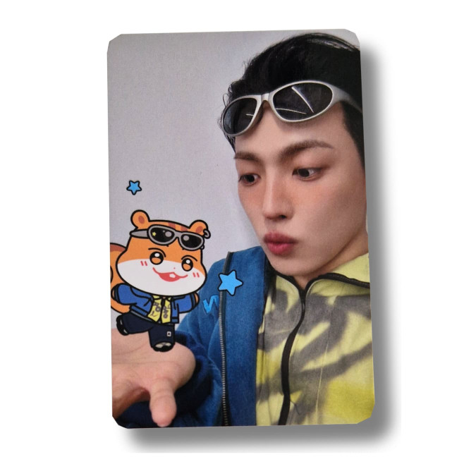 Hongjoong x JJOONGrami [ATEEZ] Trading Photocard ANITEEZ in Color [12276]